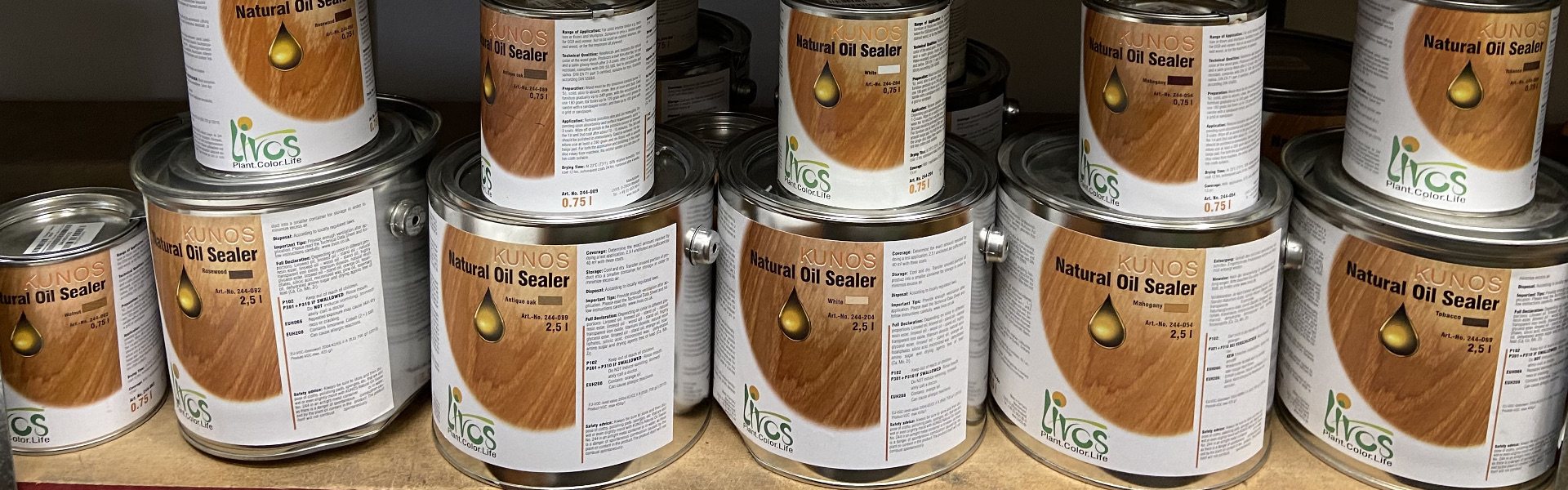 Natural Paints & Oils