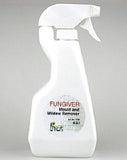 A 500ml white spray bottle labelled Fungiver Mould and Mildew Remover.