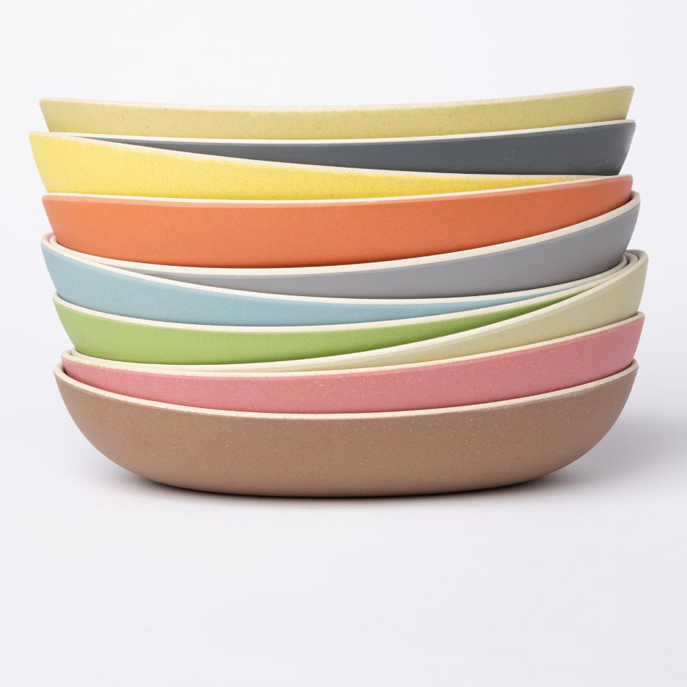 Impact Bamboo TwoTone Oval Bowls