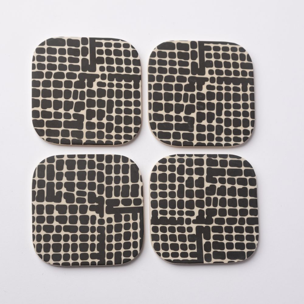 Impact Bamboo Drink Coasters (set of 4)