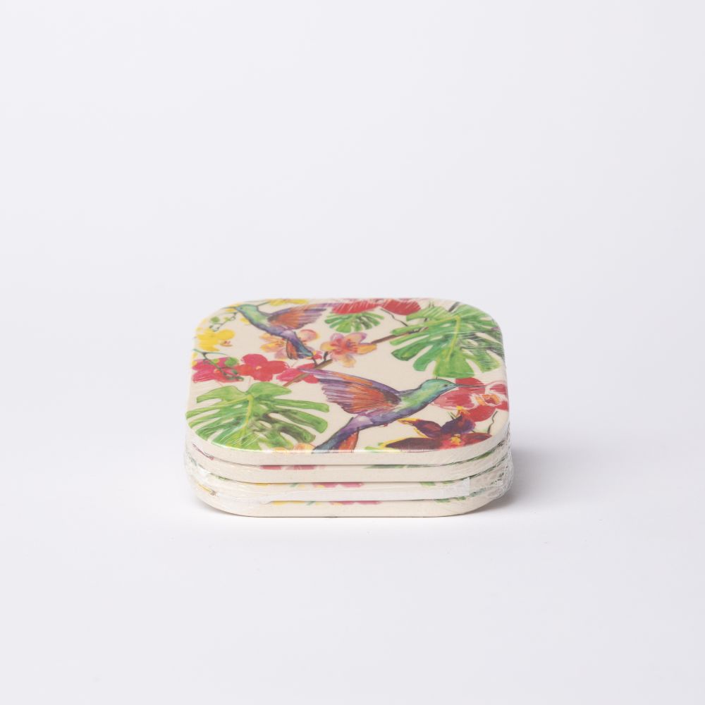 Impact Bamboo Drink Coasters (set of 4)