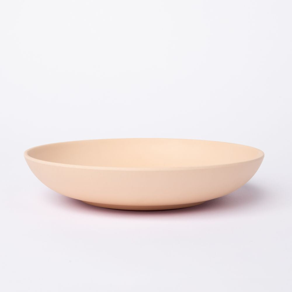 Impact Bamboo Pasta Bowl or shallow Salad Bowls 23cm