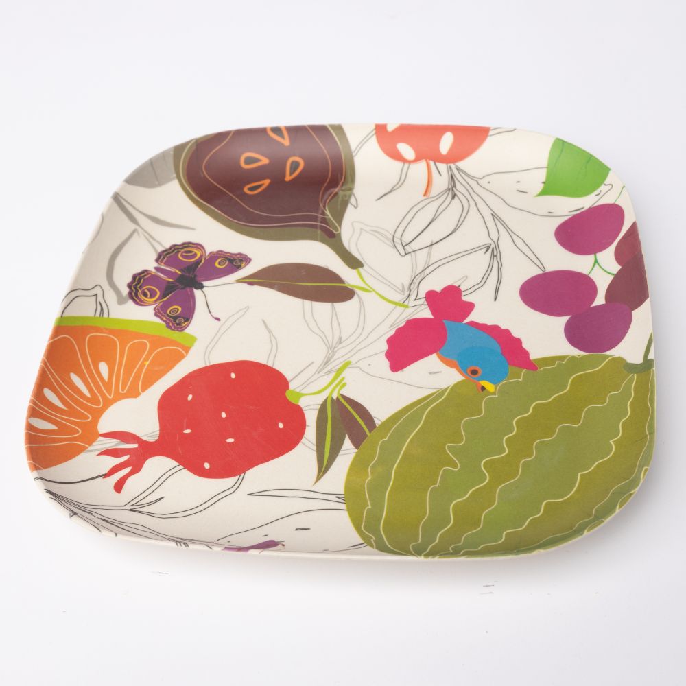 Impact Bamboo Square Plates