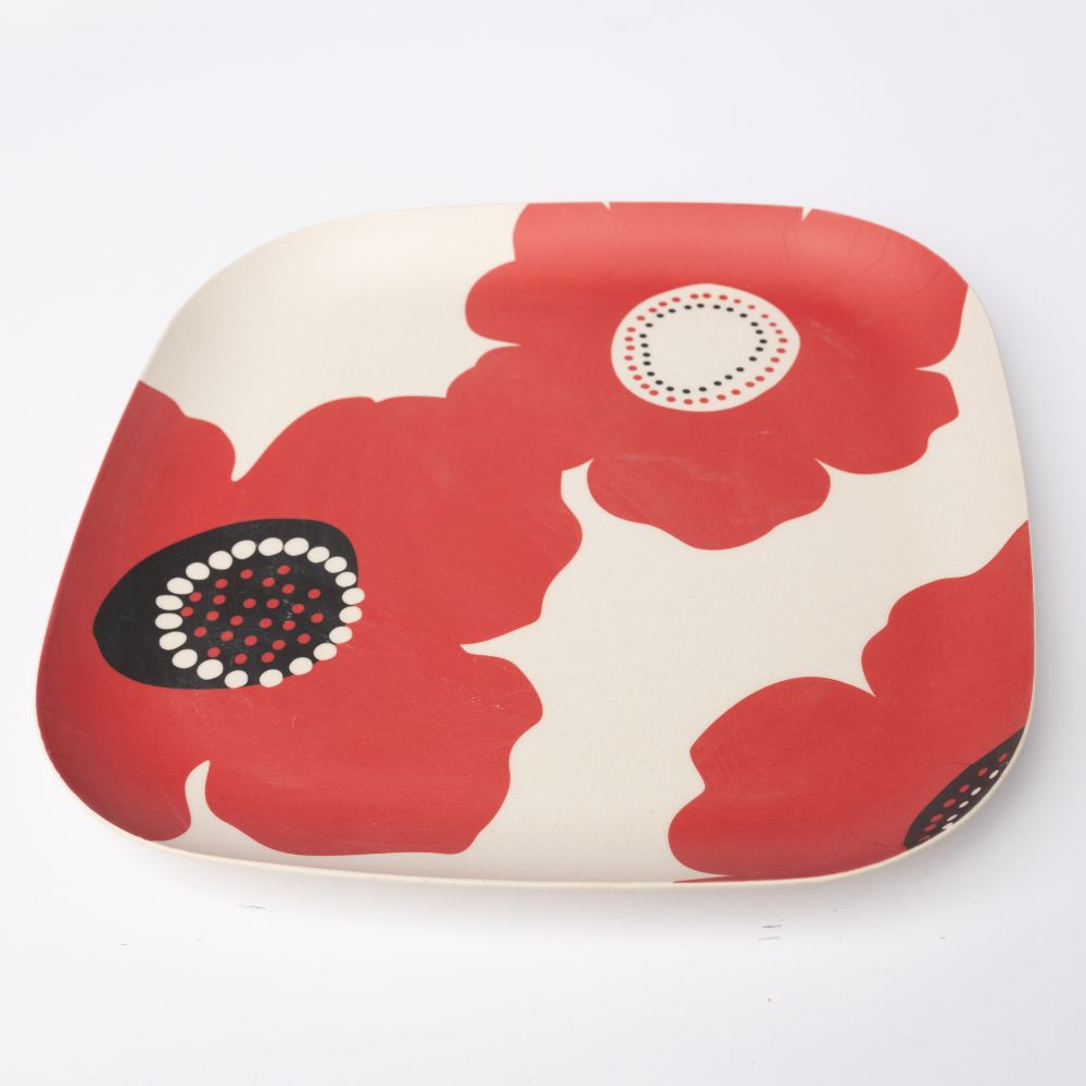 Impact Bamboo Square Plates