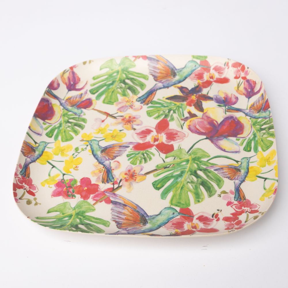 Impact Bamboo Square Plates