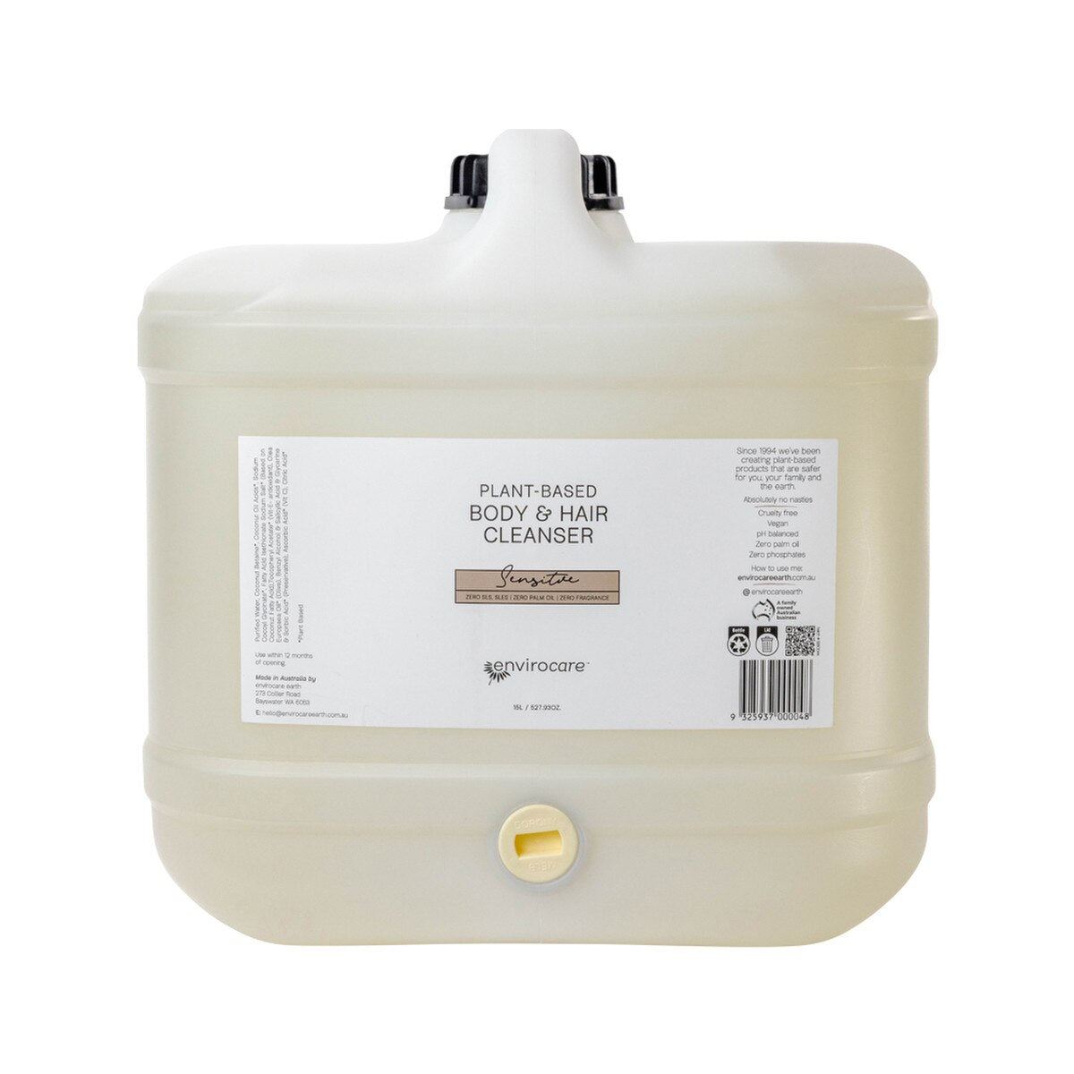 Body & Hair Cleanser Sensitive - Envirocare