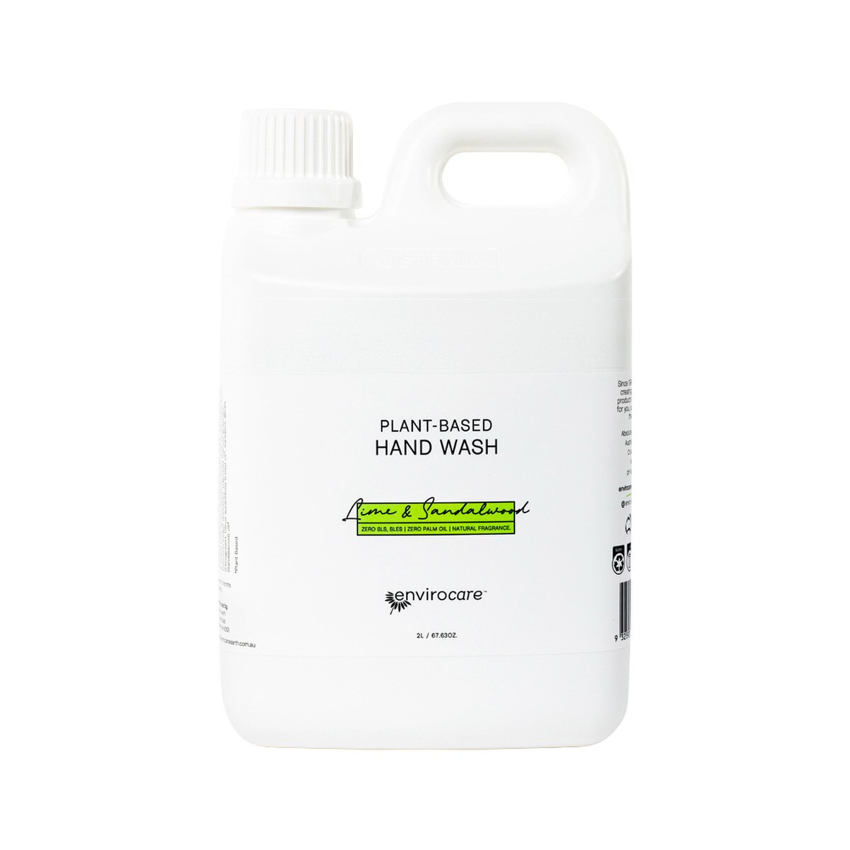 Hand Wash Lime & Sandalwood - Envirocare