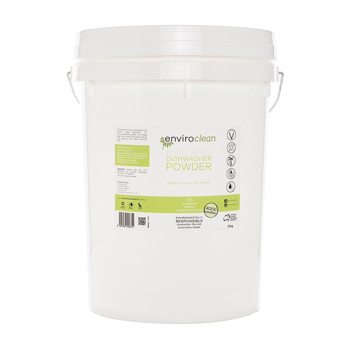 Dishwasher Powder - Enviroclean