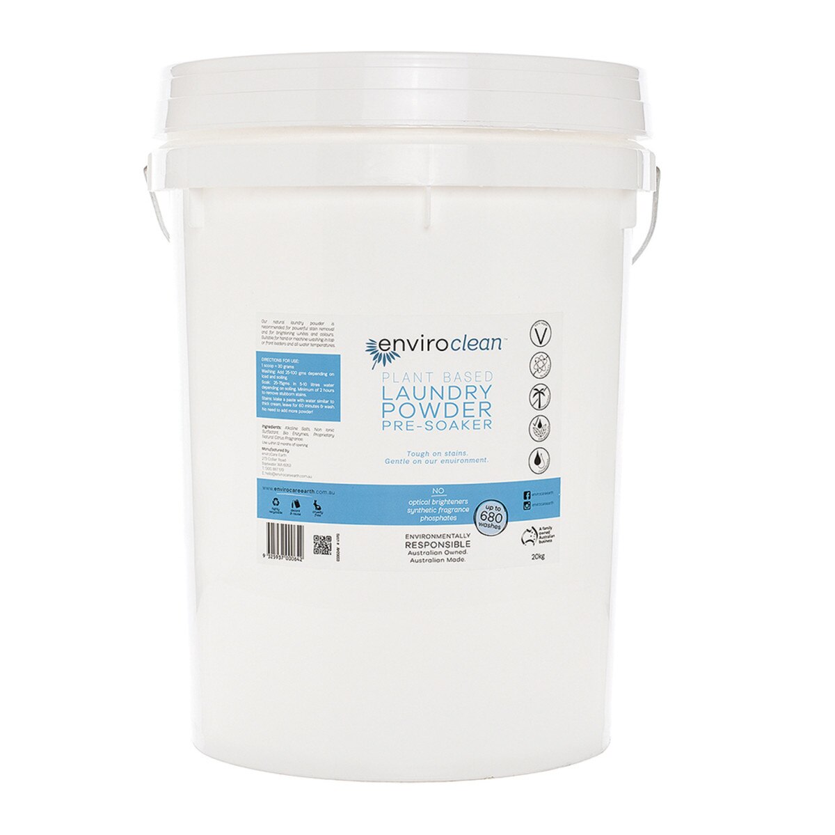 Laundry Powder with Pre Soaker Enviroclean