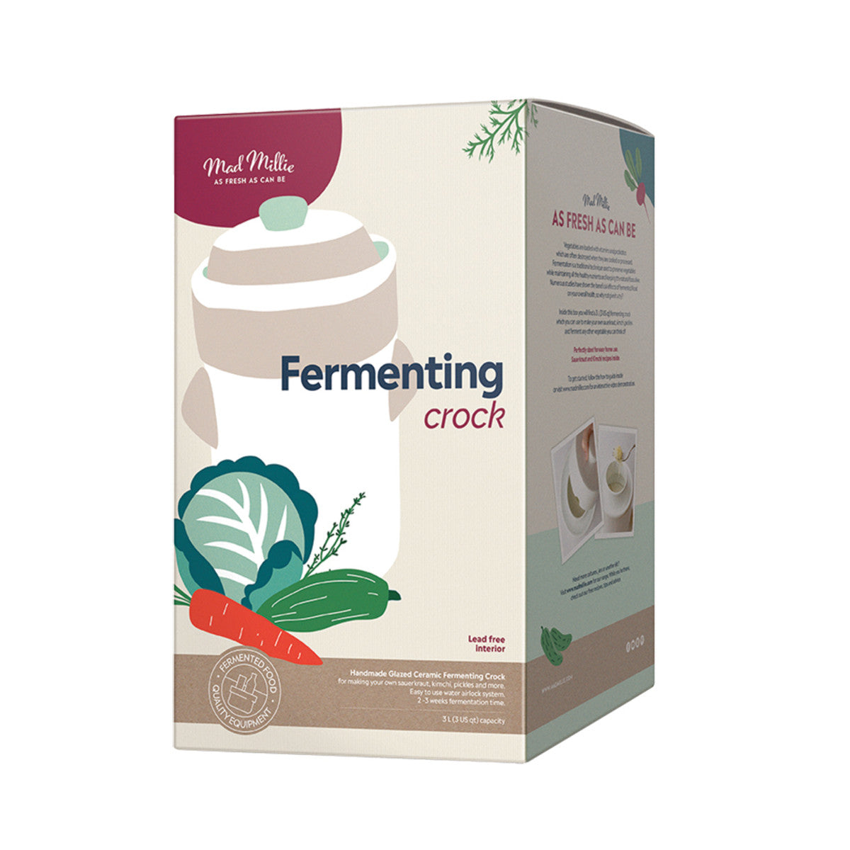Fermenting Crock Mad Millie