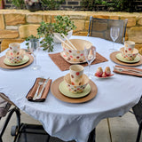 Impact Bamboo Large Salad Bowls 25.5cm